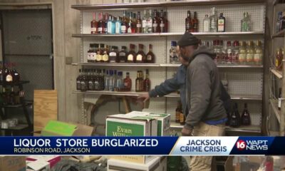 Liquor store burglarized