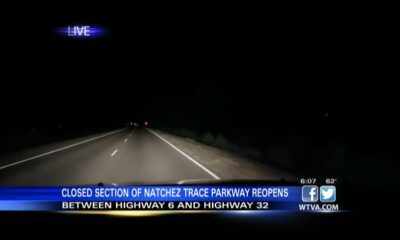 Natchez Trace reopens section near Tupelo to traffic