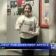 Hatley student published first article in newspaper