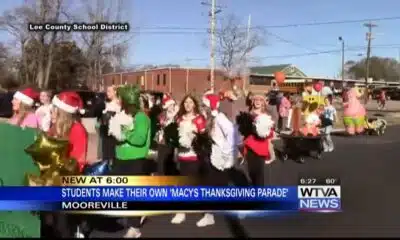 Mooreville students made their own Macy’s Thanksgiving Day Parade