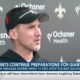 Saints continue preparations for showdown with Giants