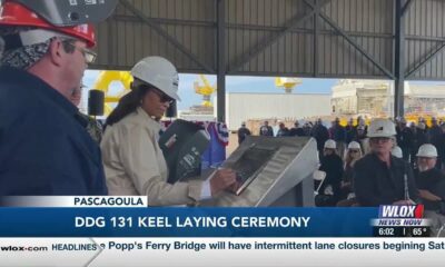 Ingalls celebrates keel-laying of future George M. Neal destroyer