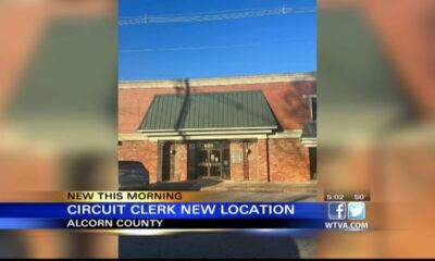 Alcorn County Circuit Clerk's Office is relocating because of flooding