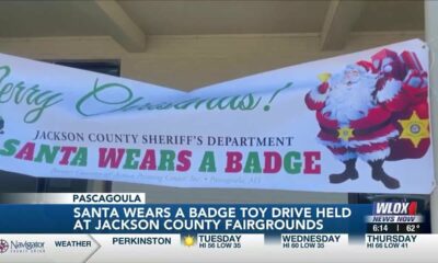 "Santa Wears a Badge" Toy Drive helping families with Christmas presents
