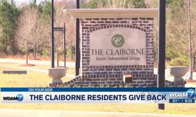 The Claiborne residents give back