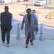 Keyshia Sanders arrives at court