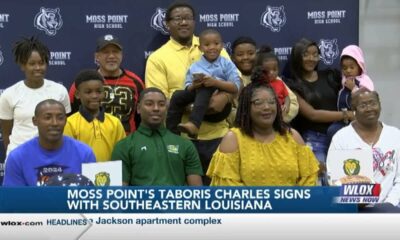 Moss Point’s Taboris Charles signs with Southeastern Louisiana