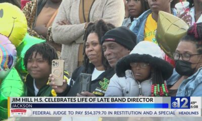 Jim Hill celebrates life of late band director