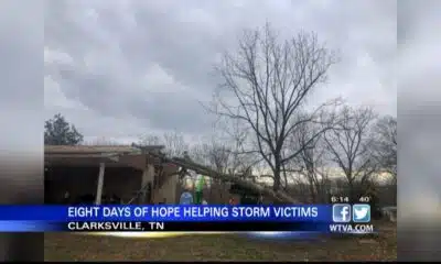 Eight Days of Hope helping storm victims in Clarksville, TN