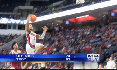Matthew Murrell makes history as Ole Miss defeats Troy 74-53
