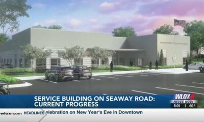 LIVE: Harrison County Service Building on Seaway Road undergoing construction
