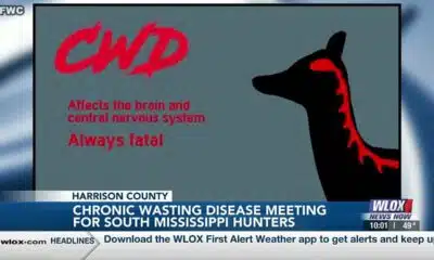 West Harrison High School hosts Chronic Waste Disease Meeting for South Mississippi hunters