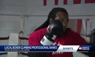 Local boxer spars with Deontay Wilder