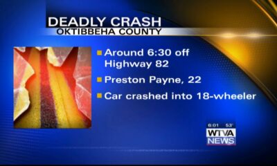 Young man killed in Oktibbeha County crash