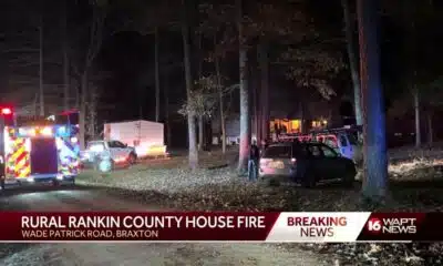 Rural Rankin County House Fire