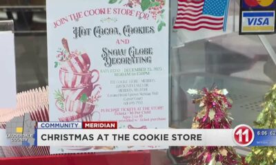 COOKIE STORE HOST HOT COCOA, COOKIES AND SNOWGLOBES