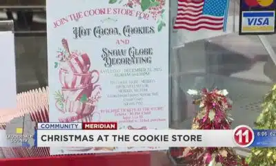 COOKIE STORE HOST HOT COCOA, COOKIES AND SNOWGLOBES