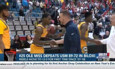 #25 Ole Miss defeats Southern Miss 89-72, moves to 12-0