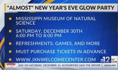 Mississippi Museum of Natural Science to host New Years Eve glow party