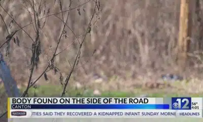 Body found on the side of the road in Canton