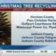 Christmas tree and cardboard recycling locations across the Gulf Coast announced