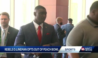 Rebels lose key defender before Peach Bowl