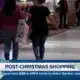 Post-Christmas shopping