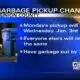 Union County to pick up New Year's Day garbage on Wednesday, Jan. 3