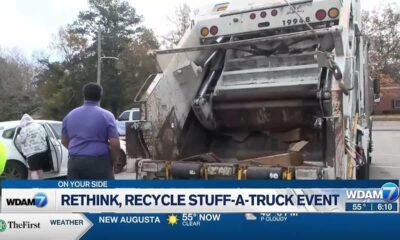 Rethink, Recycle Stuff-A-Truck event