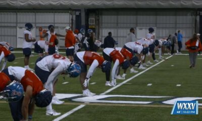 Ole Miss Rebels host first destination team practice Wednesday morning