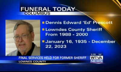 Funeral held Wednesday for former Lowndes County sheriff