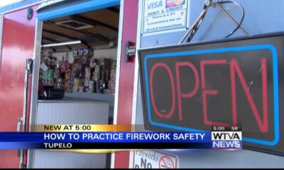 Be careful with fireworks during New Year's