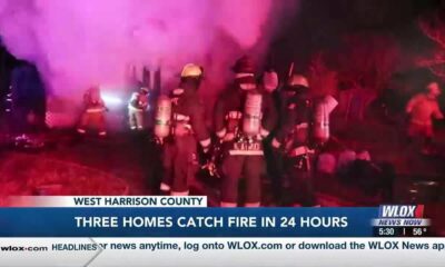 Harrison County Fire Rescue fights three structure fires in 24 hours