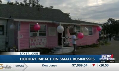 LIVE: Holiday impact on small businesses in Bay St. Louis