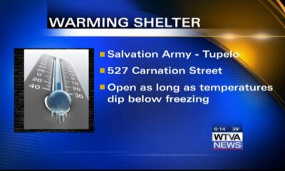 Salvation Army opens warming shelters