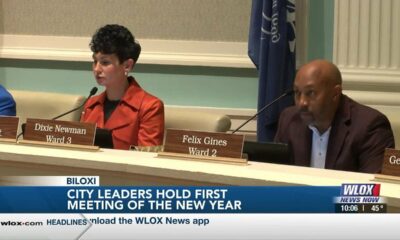 Biloxi city leaders hold first meeting of the new year