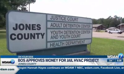 BOS approves money for jail HVAC project in Jones County