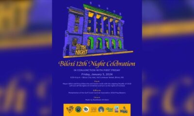 The Biloxi 12th Night Celebration will be held this Friday