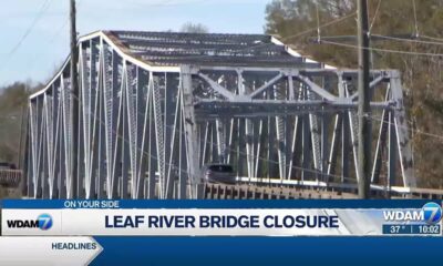Leaf River Bridge closure