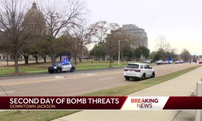 Breaking News: Bomb threats at courthouses