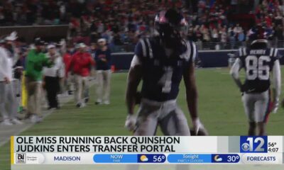 Ole Miss running back Quinshon Judkins enters transfer portal