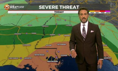 1/8 - The Chief's "SEVERE WX THREAT Ahead" Monday Morning Forecast