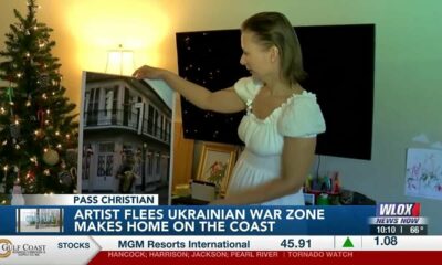 Coast Life: Artist flees Ukrainian war zone and makes home in South Mississippi