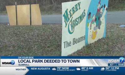Local park deeded to town