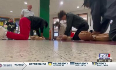 West Harrison High School students and faculty learn CPR