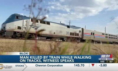 LIVE: One killed after train strikes pedestrian in Biloxi