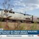 LIVE: One killed after train strikes pedestrian in Biloxi