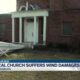 Local church suffers wind damages