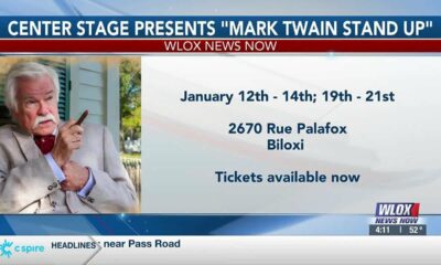 Biloxi Center Stage presents "Mark Twain Stand Up"