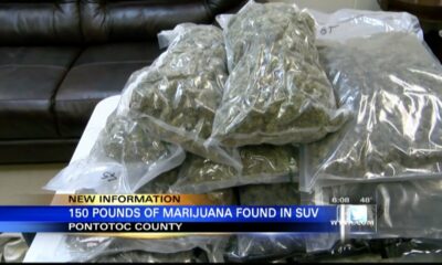 150 pounds of marijuana seized in Pontotoc County